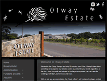 Tablet Screenshot of otwayestate.com.au